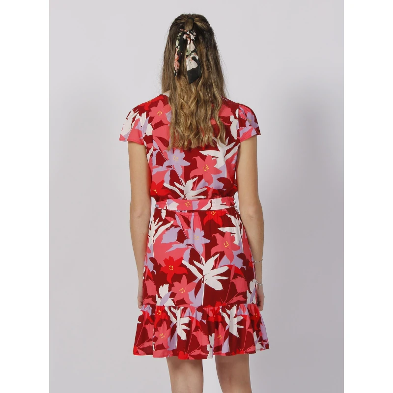 Robe Fleurie Lali Rose Femme - Teddy Smith â Image 2