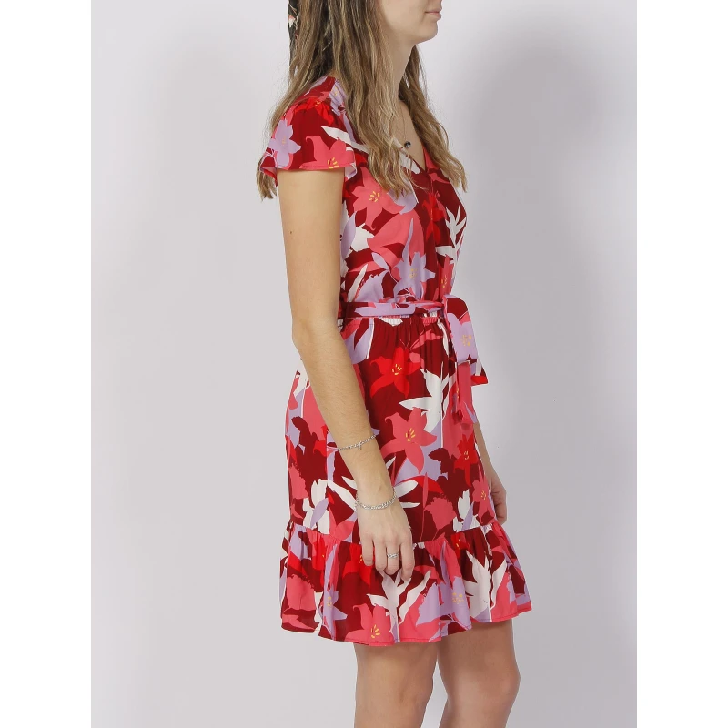 Robe Fleurie Lali Rose Femme - Teddy Smith â Image 3