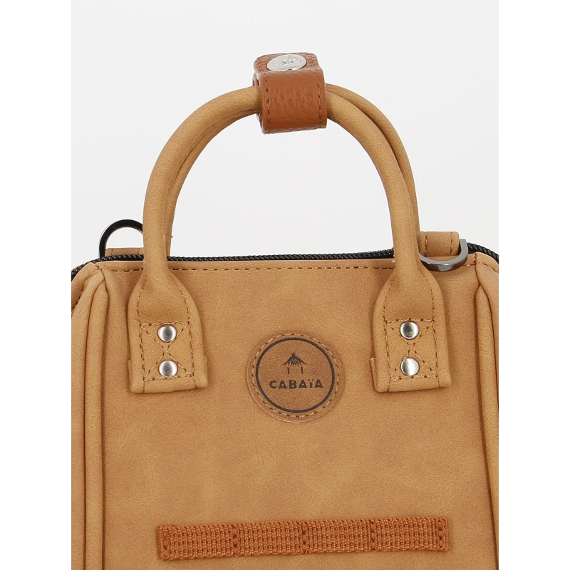 Sac à Bandoulière Nano Moscou Marron Femme - Cabaïa – Image 3