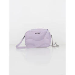 Sac Bandoulière Lizzie Crossbody Matelassé Violet Femme - Hugo