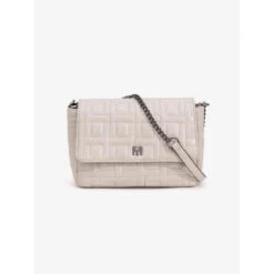 Sac Bandoulière Matelassé Sable Beige Femme - Tiffosi