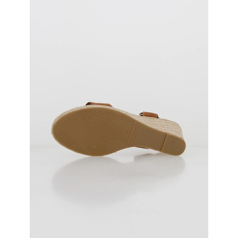 Sandales à Talons Compensés Cognac Marron Femme - Tamaris – Image 5