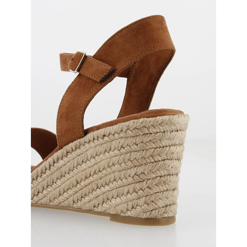 Sandales à Talons Compensés Cognac Marron Femme - Tamaris – Image 6