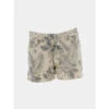 Short à Fleurs Allover Print Beige Noir Femme - Von Dutch