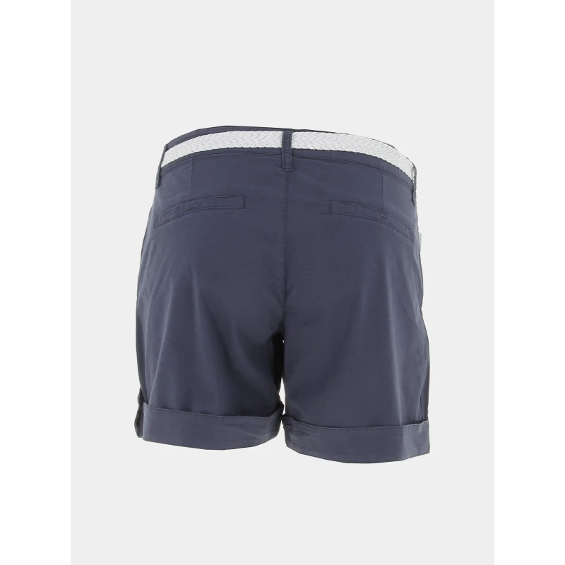 Short Ceinture Olah Bleu Marine Femme - Sun Valley – Image 2