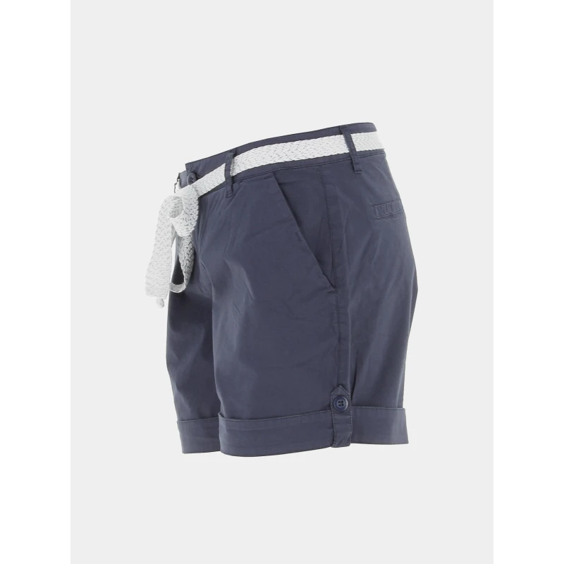Short Ceinture Olah Bleu Marine Femme - Sun Valley – Image 3