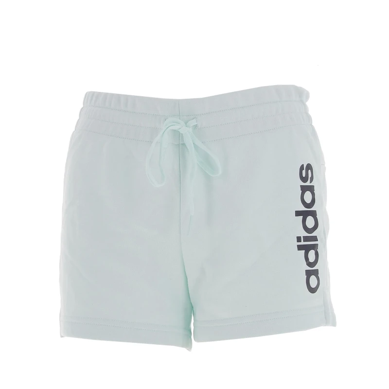 Short De Sport Linear Vert Femme - Adidas