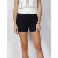 Short En Jean Wild Seven Bleu Marine Femme - Vero Moda