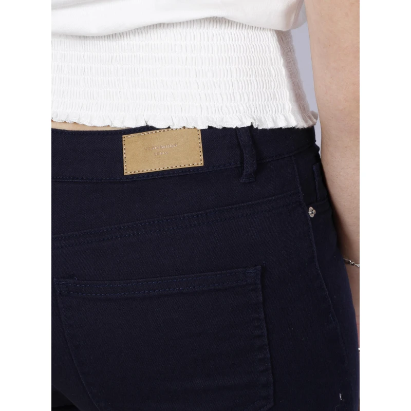 Short En Jean Wild Seven Bleu Marine Femme - Vero Moda – Image 4
