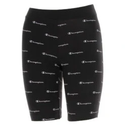 Short Legging All Print Noir Femme - Champion