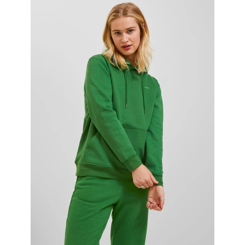 Sweat Ă Capuche Abbie Relax Vert Femme - JJXX