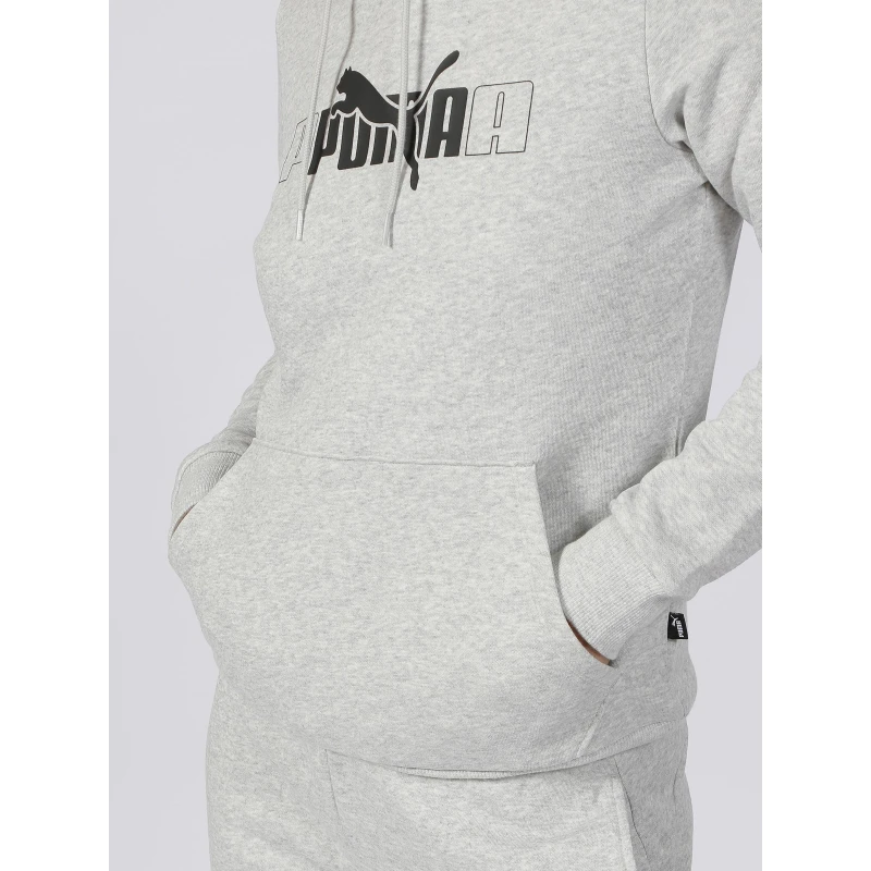 Sweat à Capuche Essential Gris Femme - Puma – Image 4