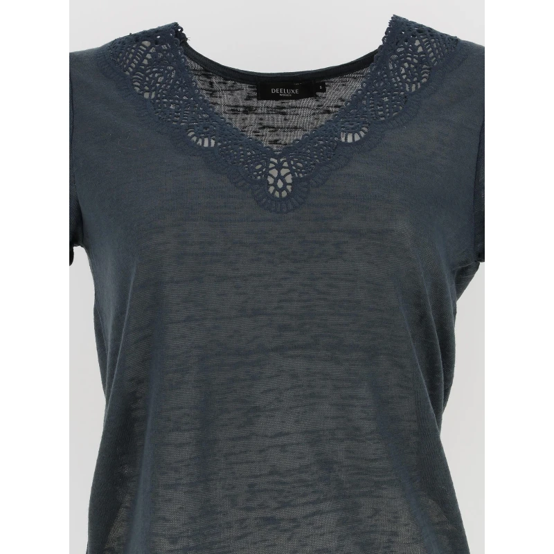T-shirt Hayden Gris Femme - Deeluxe â Image 2