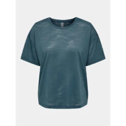 T-shirt Loose Fit Nia Play Bleu Femme - Only