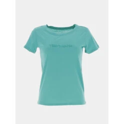 T-shirt Ticia Vert Femme - Teddy Smith