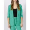 Veste Blazer Elly Life Manche 3/4 Vert Femme - Only