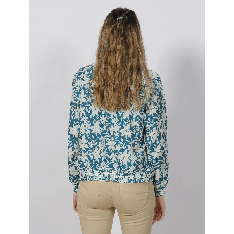 Veste Bomber Légère Leesa Bleu Blanc Femme - Tiffosi – Image 2