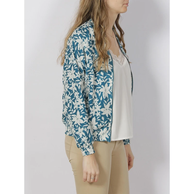 Veste Bomber Légère Leesa Bleu Blanc Femme - Tiffosi – Image 3