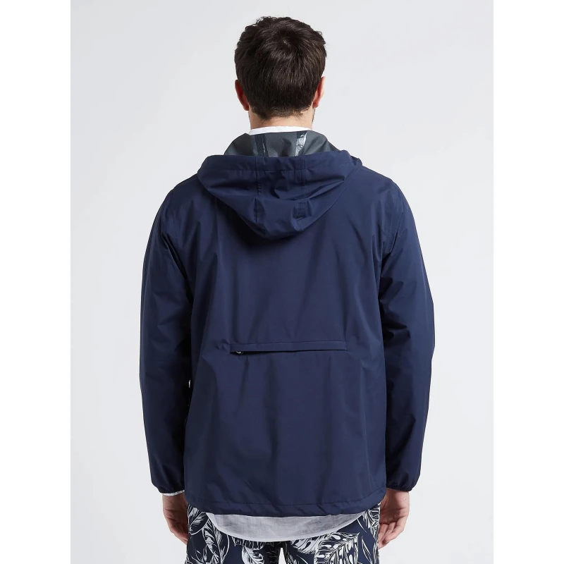 Veste Imperméable Courte Passy Indigo Bleu - Flotte – Image 2