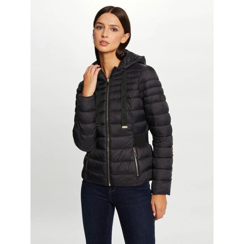 Veste Matelassée Geyael Doré/noir Femme - Morgan
